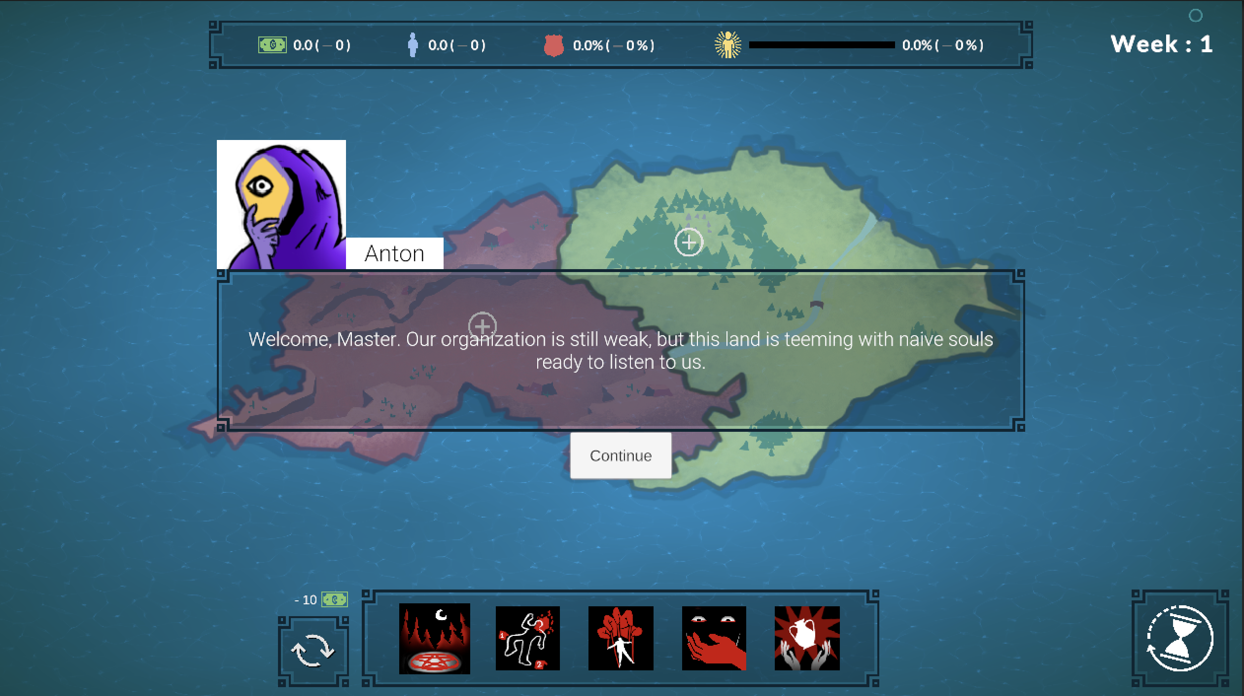 Tutorial UI and Logical Blockers